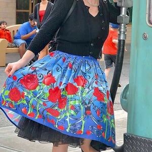 Tale as old as Time 1950 Unique Vintage Skirt